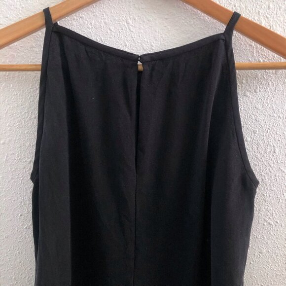 LAFAYETTE 148 New York Asymmetrical Hem Sleeveless 100% Silk Dress Size Small - Picture 3 of 9